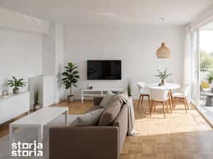 Apartament 2 camere, 90 mp, 2 bai, gradina proprie, zona VIVO