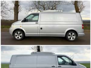 Volkswagen Transporter T5 T6 Frigorific Refrigerare Izoterma Congelare 220v priza Clima Navi Vito — miniatura 4