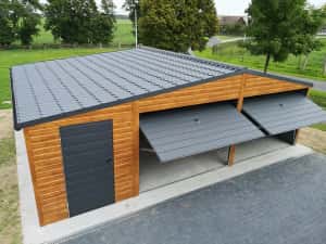 Garaj modular pe structura metalica — miniatura 10