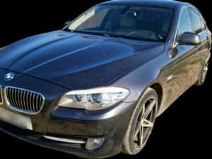 Fata completa bot bmw seria 5 f10 / f11 Cod culoare B90 bara capota faruri aripa tragher radiator ventilator carenaj armatura scut airbag piese — miniatura 4