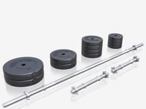 Set ciment gantere + piept 60kg — miniatura 2