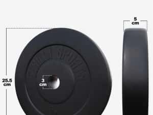 Set ciment gantere + piept 60kg — miniatura 6