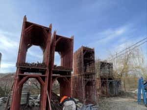 Schela metalica lot 100 mp SUPER OFERTA — miniatura 6