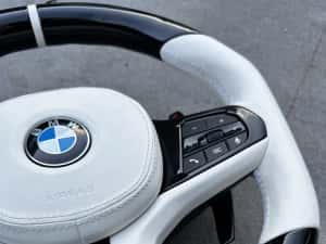 Volan BMW- Piano Black - Custom - Incalzire - TJA - Vibratii - Seria G — miniatura 6
