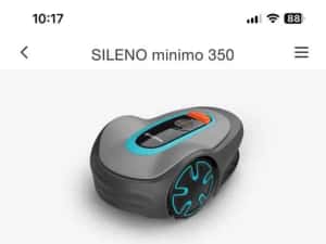 Robot de tuns iarba Gardena Sileno minimo, 350 m²: robot inteligent — miniatura 2
