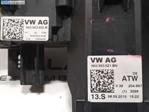 Ansamblu Maneta Manete Semnalizare Faza Lunga Scurta Stergatoare Skoda Yeti 2010 - 2018 Cod 5K0953521BN 5K0953502M [M4551] — miniatura 8