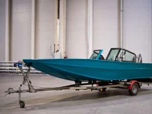 barca de pescuit din aluminiu 3mm | 5,20m-5,80m | fabricate in Romania — miniatura 4