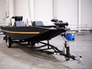 barca de pescuit din aluminiu 3mm | 5,20m-5,80m | fabricate in Romania — miniatura 6