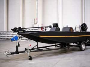 barca de pescuit din aluminiu 3mm | 5,20m-5,80m | fabricate in Romania — miniatura 7