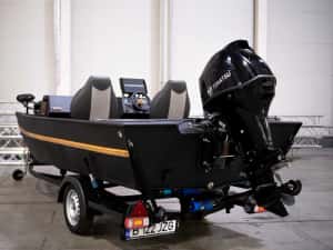 barca de pescuit din aluminiu 3mm | 5,20m-5,80m | fabricate in Romania — miniatura 8