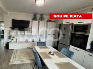 Apartament 3 camere de vanzare 54 MPU MOBILAT UTILAT PARCARE Selimbar — miniatura 5