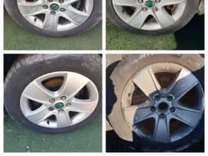 Set 4 Jante Roti Aliaj 205 55 16 R16 5x112 Skoda Superb 1 2002 - 2008 [C4056] — miniatura 1