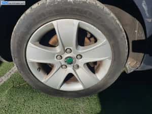 Set 4 Jante Roti Aliaj 205 55 16 R16 5x112 Skoda Superb 1 2002 - 2008 [C4056] — miniatura 2