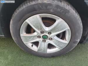 Set 4 Jante Roti Aliaj 205 55 16 R16 5x112 Skoda Superb 1 2002 - 2008 [C4056] — miniatura 8