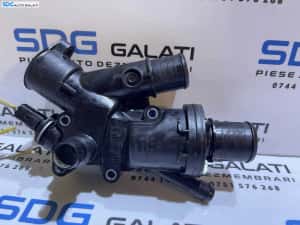 Corp Carcasa Termostat cu Senzor Temperatura Apa Peugeot Expert 2.0 HDI 2009 - 2017 Cod 9682141580 [S0350] — miniatura 5