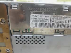 Radio cd player 7647221310 Opel Astra H (2004 - 2007) — miniatura 7