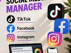 CAUTAM Social Media Manager TikTok Facebook Instagram — miniatura 3