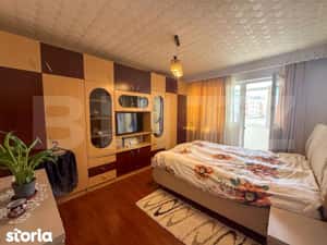 Apartament 2 camere, mobilat complet, 2 balcoane, centrala proprie — miniatura 4