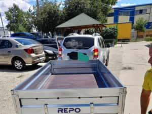 Remorca 750kg Repo,basculabila ,atv,moto,rar inclus — miniatura 2