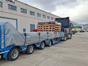 Vand semi trailer mega, 4 axe — miniatura 7
