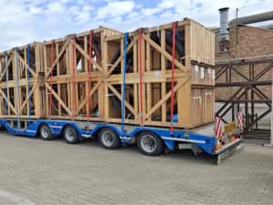 Vand semi trailer mega, 4 axe — miniatura 9