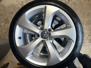 Jante golf GTI GTD R  17 inch Borbet btg 5G0601025BG — miniatura 9