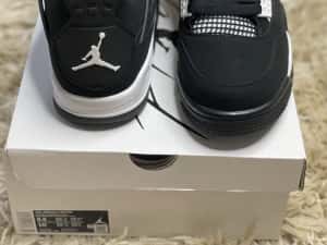Air Jordan 4 Retro White Thunder Full Box Verificare Colet Size 35,5-45 — miniatura 5