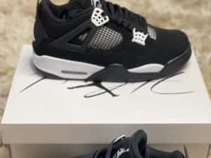 Air Jordan 4 Retro White Thunder Full Box Verificare Colet Size 35,5-45 — miniatura 7