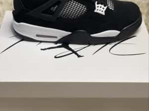 Air Jordan 4 Retro White Thunder Full Box Verificare Colet Size 35,5-45 — miniatura 8