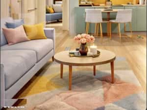 Apartament 2 camere 47 mp, 1 Terasa,  7,5 mp,1 Loc de parcare, TVA INC — miniatura 1