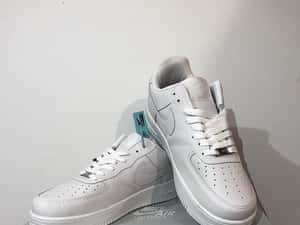 Adidasi Nike Air Force 1 AF1 white / black 36-44 Livrare cu verificare — miniatura 10