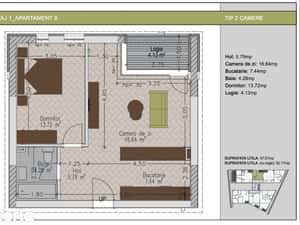 Apartament 2 camere , Nerva Traian - Metrou Timpuri Noi — miniatura 6