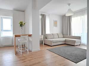 Studio 2 camere + terasa de INCHIRIAT | PANORAMA CITY | Metrou 15 min — miniatura 1