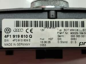 Consola centrala MMI 4F1919610Q Audi A6 4F/C6 — miniatura 5