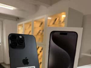  iPhone 15 Pro Max black 256 gb ! •Garantie 2 ani•+ cadou
