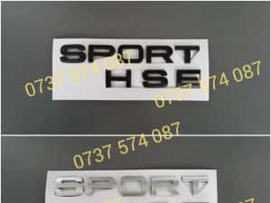 Litere scris RANGE ROVER LAND ROVER SPORT HSE pt capota si portbagaj — miniatura 5