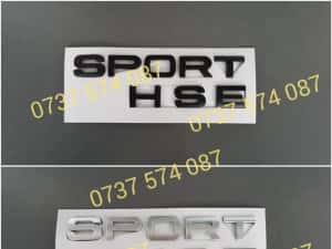 Litere scris RANGE ROVER LAND ROVER SPORT HSE pt capota si portbagaj — miniatura 10