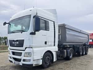 Man TGX 18.440 si semiremorca MEILLER  28M³ — miniatura 7