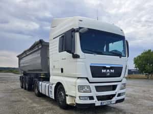 Man TGX 18.440 si semiremorca MEILLER  28M³ — miniatura 9