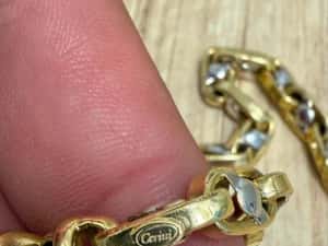Lant aur 18 karate model Cartier — miniatura 7
