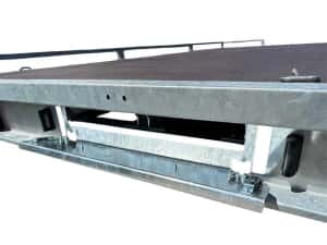 Remorca REPO Cargo FLAT SSD 4121 UTILAJE,sasiu intarit ,2024 — miniatura 4