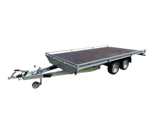 Remorca REPO Cargo FLAT SSD 4121 UTILAJE,sasiu intarit ,2024 — miniatura 7