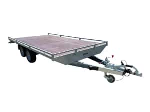 Remorca REPO Cargo FLAT SSD 4121 UTILAJE,sasiu intarit ,2024 — miniatura 8