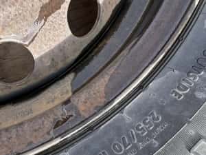 Roata rezerva ford ranger 255/70 r16 — miniatura 4