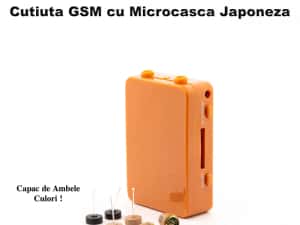Cutiuta GSM cu Casca de Copiat Nedetectabila Raspuns AUTOMAT Fara Tel — miniatura 3