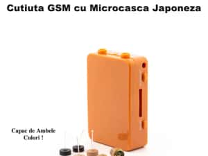 Cutiuta GSM cu Casca de Copiat Nedetectabila Raspuns AUTOMAT Fara Tel — miniatura 10