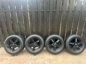 Vand set roti+anvelope DUNLOP 215/65/16 pentru DACIA DUSTER / QASHQAI — miniatura 3