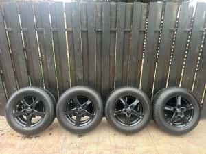 Vand set roti+anvelope DUNLOP 215/65/16 pentru DACIA DUSTER / QASHQAI — miniatura 8