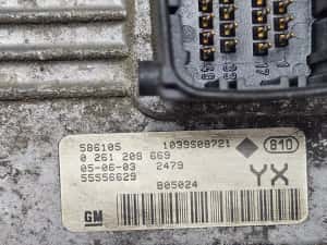 ECU Calculator Motor 1.4 benzina 0261208669 Opel Astra G — miniatura 5