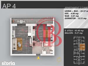 Theodor Pallady Apartament 2 camere Finalizare Rapida — miniatura 4